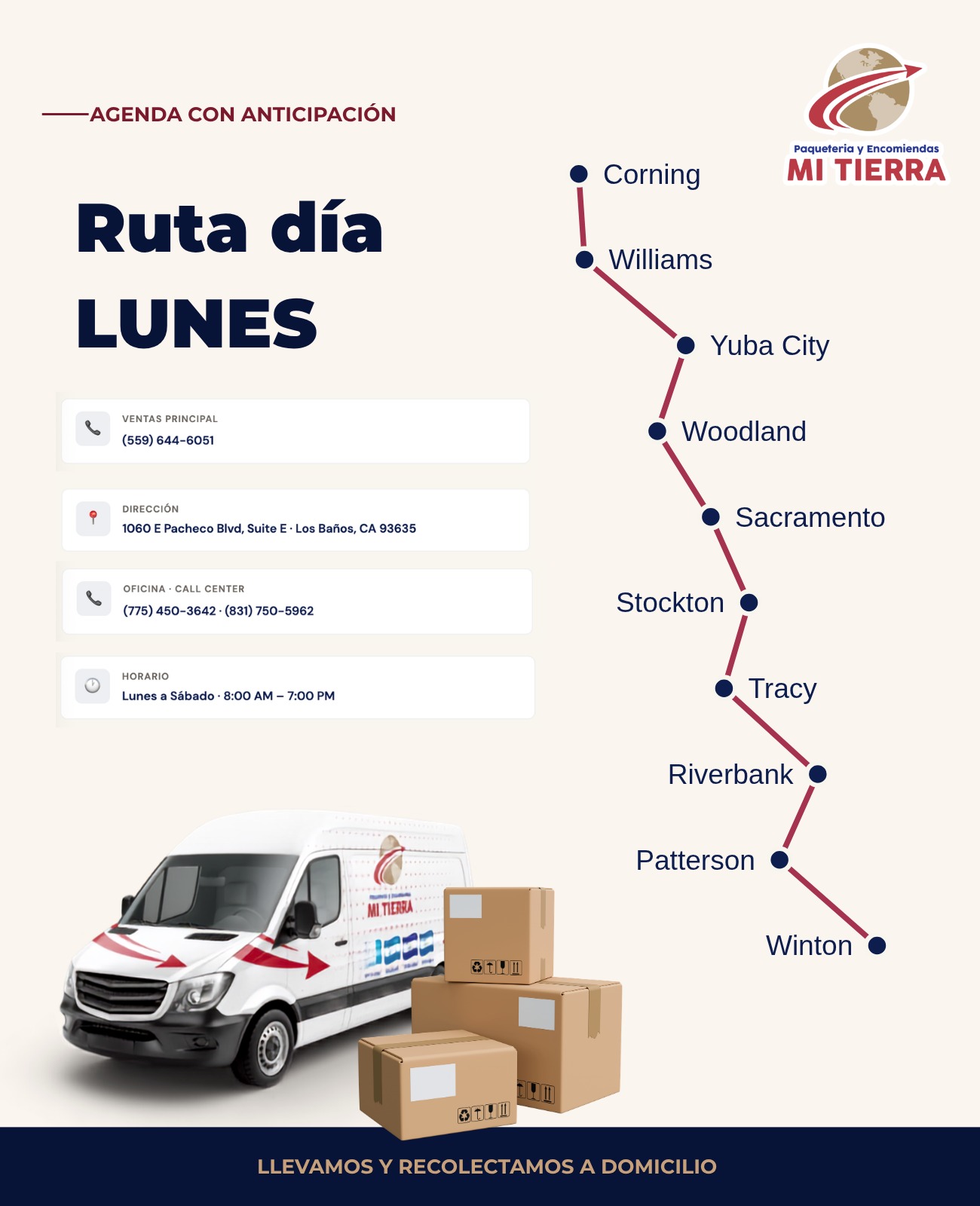 Ruta Lunes