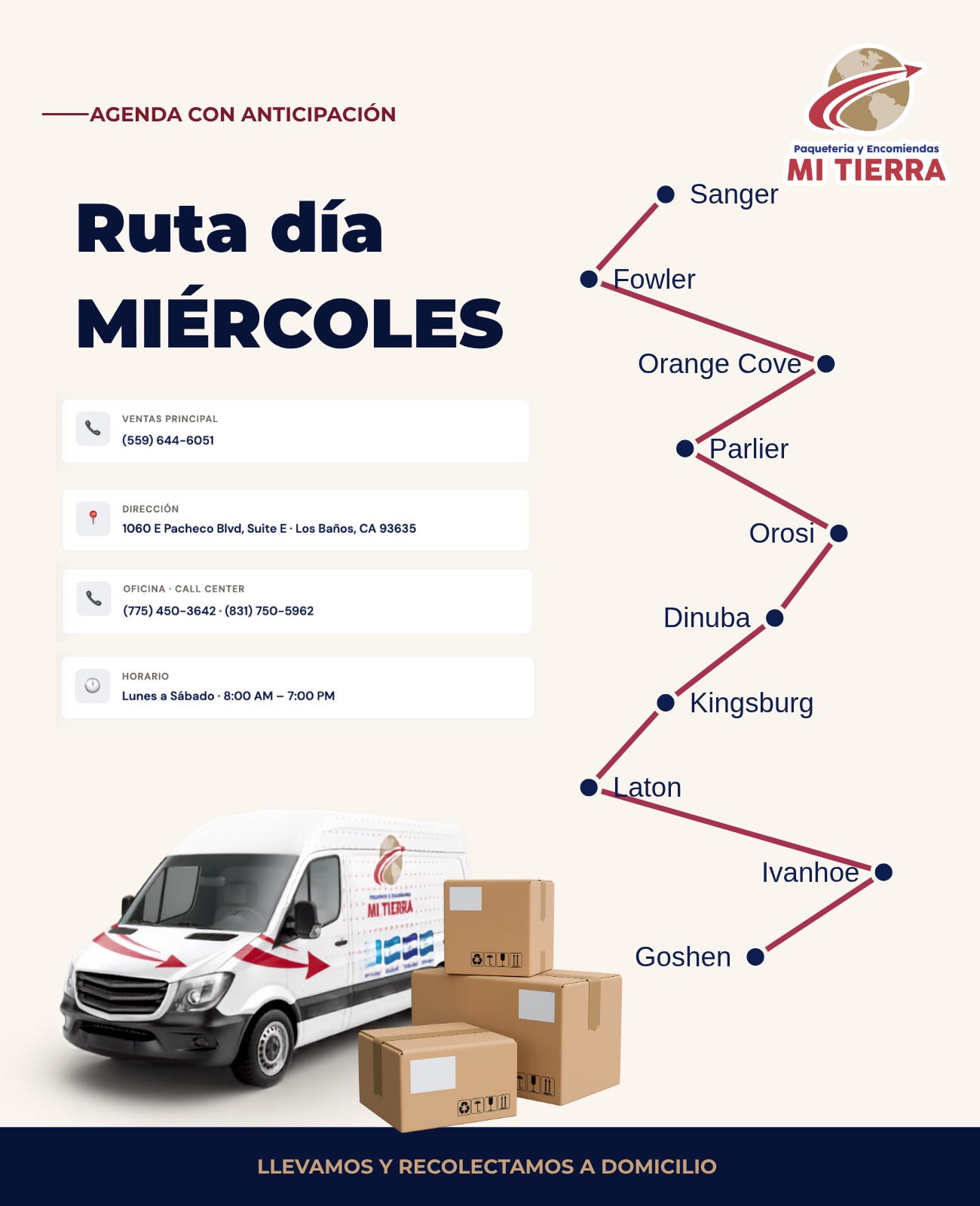 Ruta Miércoles
